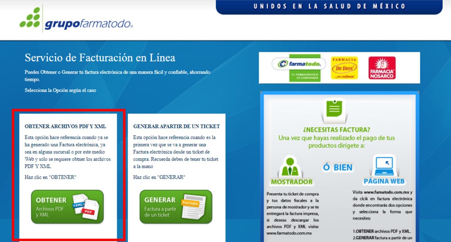 Generar Factura O Cfdi De Farmatodoconoce El Paso A Paso