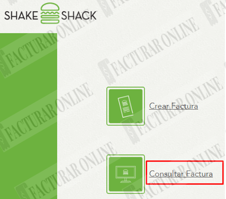 recuperar factura shake shack